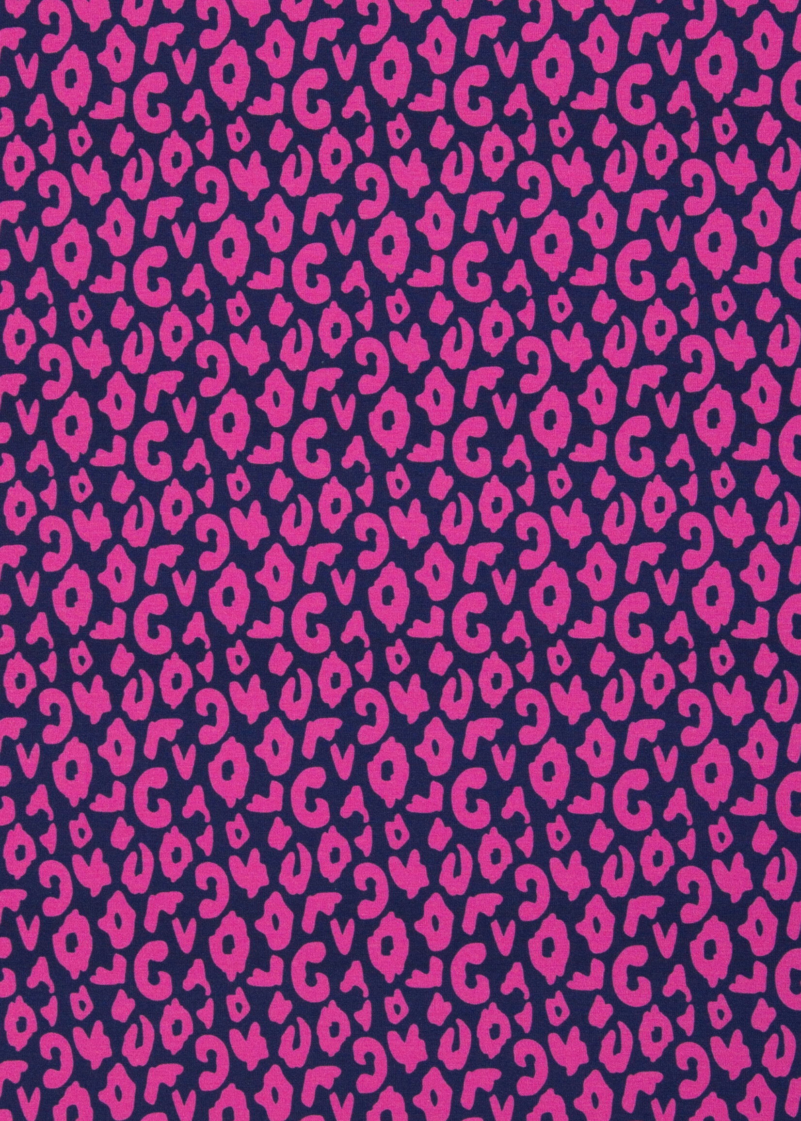 ° Stof Tricot - Happy Leo - Purple