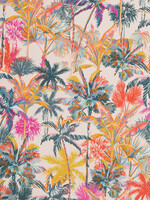 ° Stof Katoen - Bienvenido Colorido - Tropical Palms