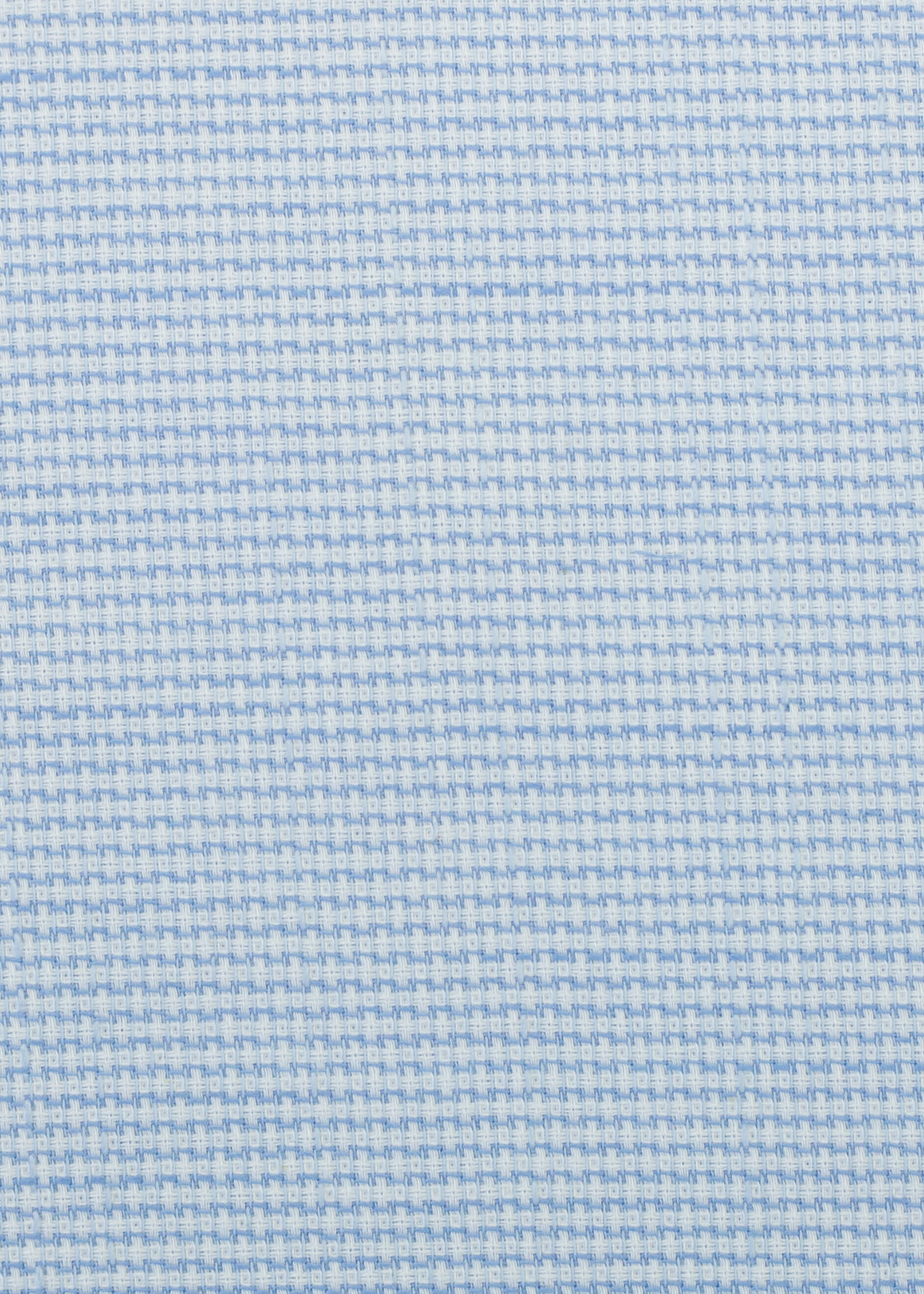 ° Stof Linnenlook Katoen - Lichtblauw