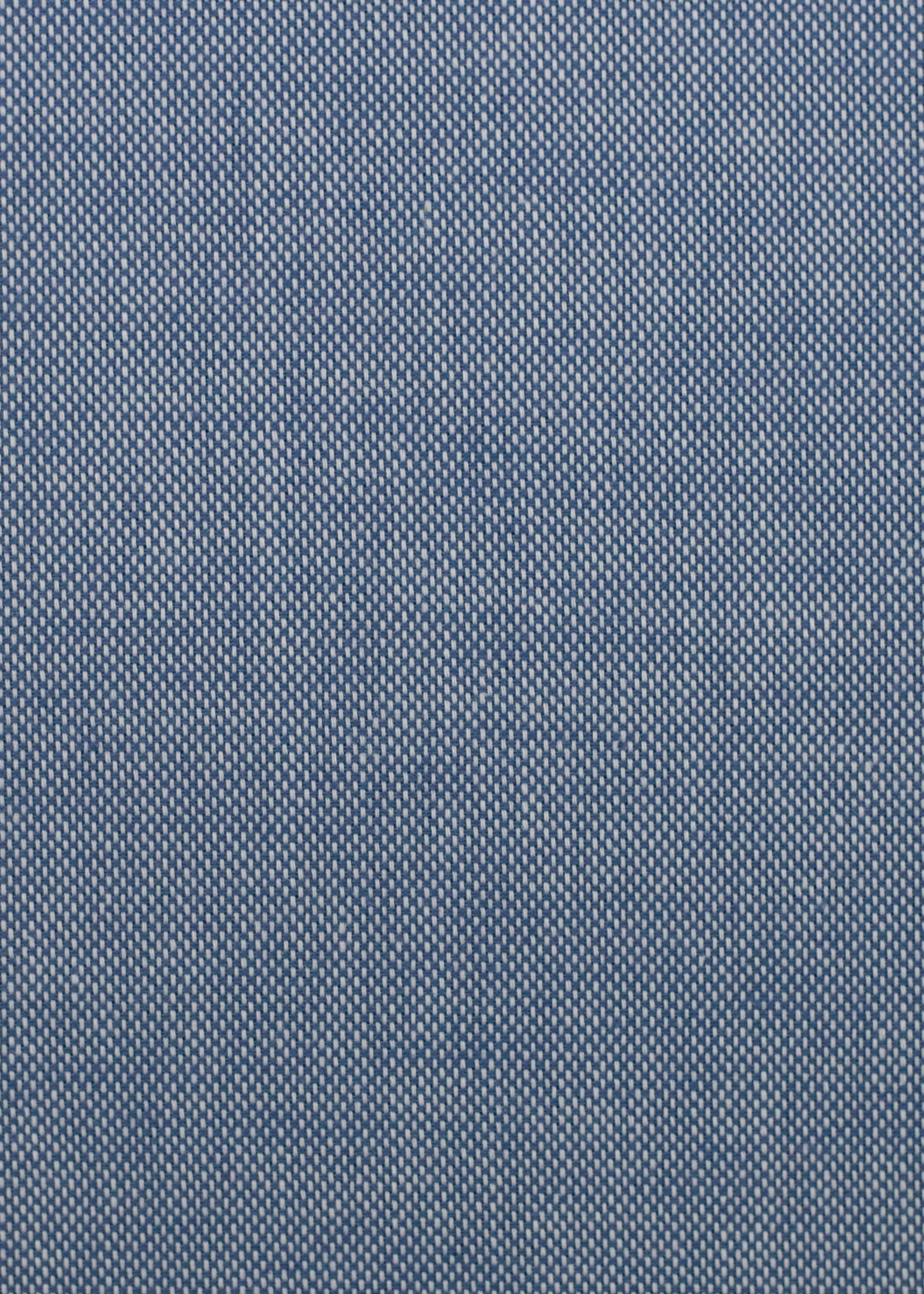 ° Stof Linnenlook Katoen - Blauw