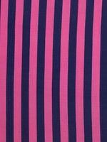 ° Stof Viscosetricot - Cherry Picking - Happy Stripes