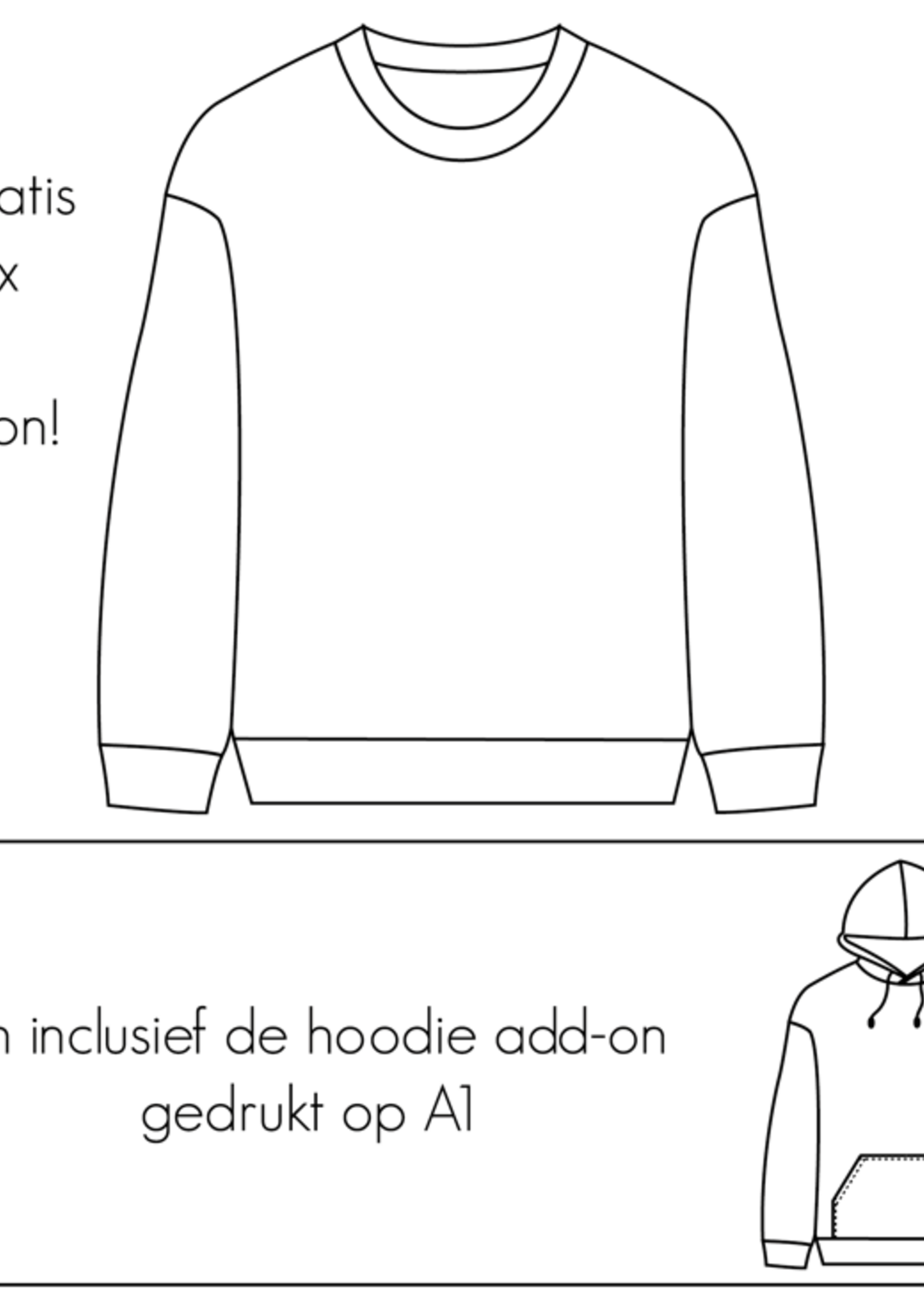 Bel'Etoile ° Naaipatroon - Bel'Etoile - SEM met hoodie opties (mannen & kinderen)