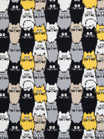 ° Stof Katoen - Cats