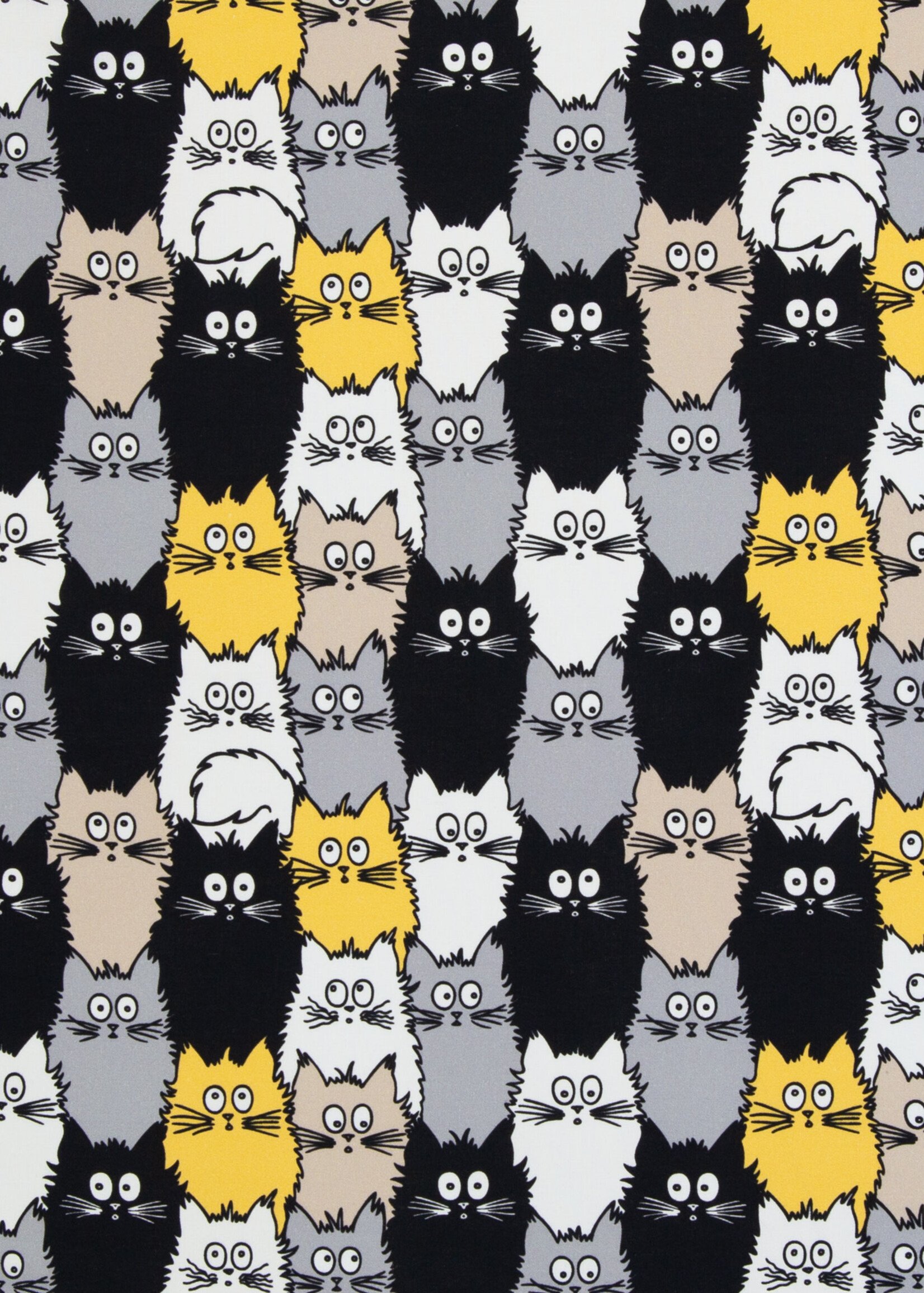 ° Stof Katoen - Cats