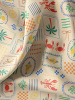 ° Stof Katoen - Summer & Sea