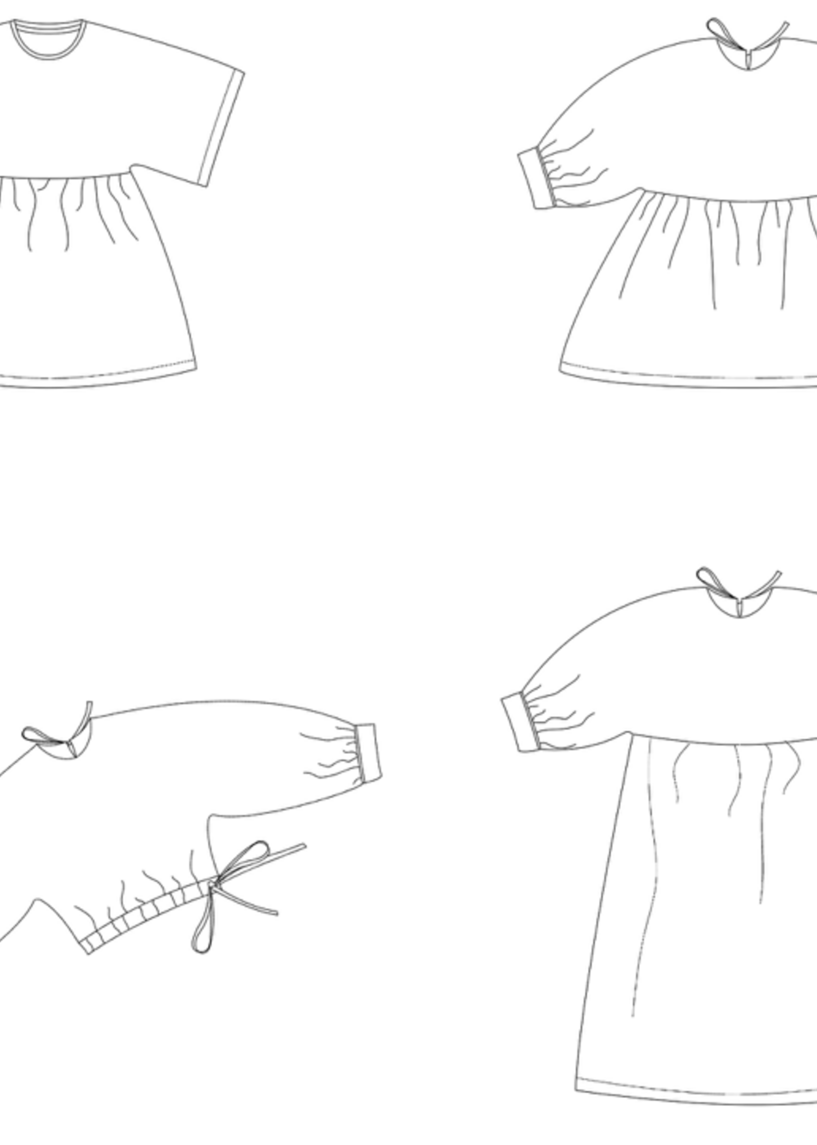 ° 15 juli - Workshop - VITA Blouse voor kinderen/dames