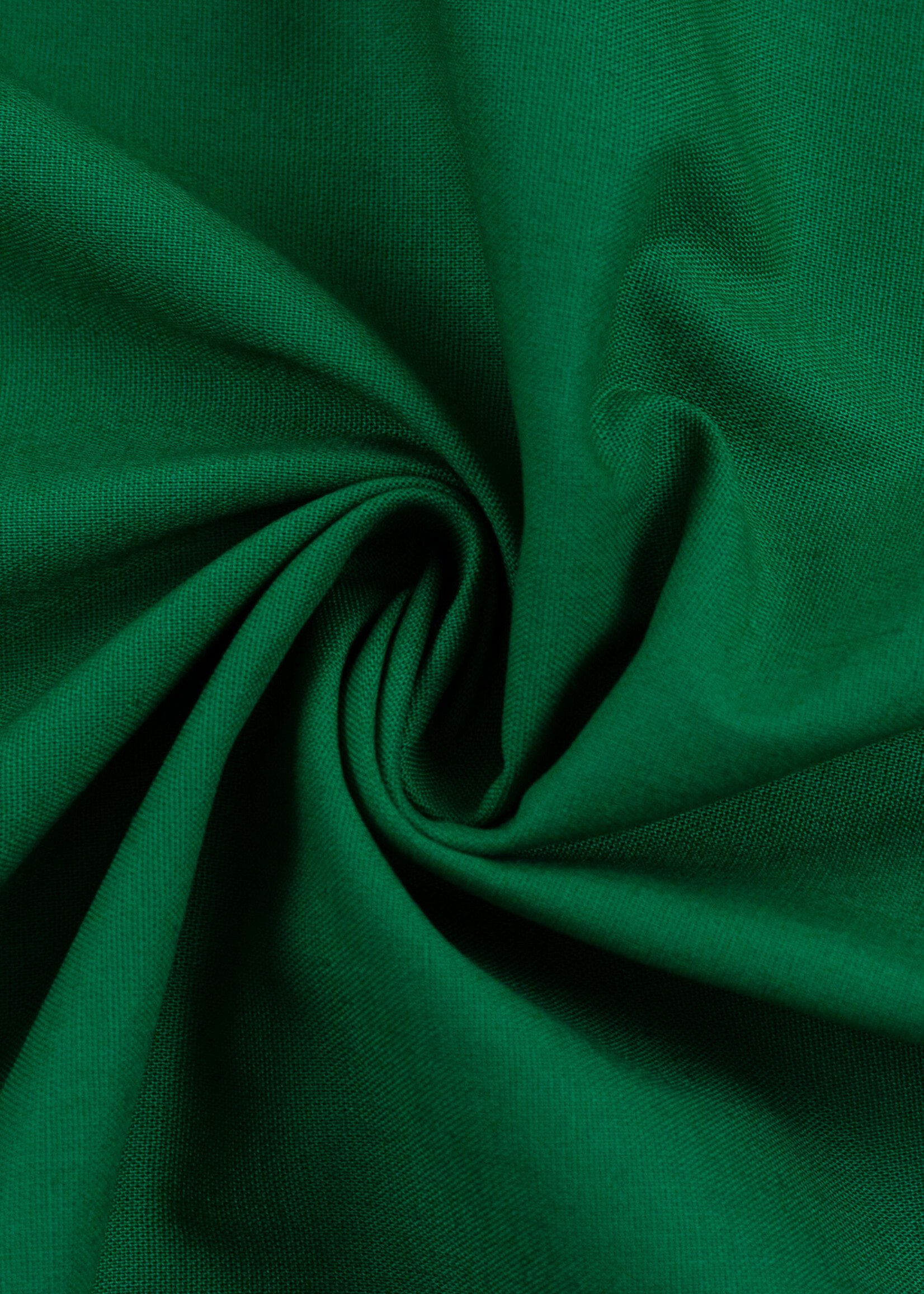 ° Stof Katoen - Effen - Groen