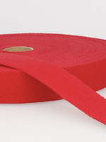 ° Tassenband - 25 mm breed - Rood