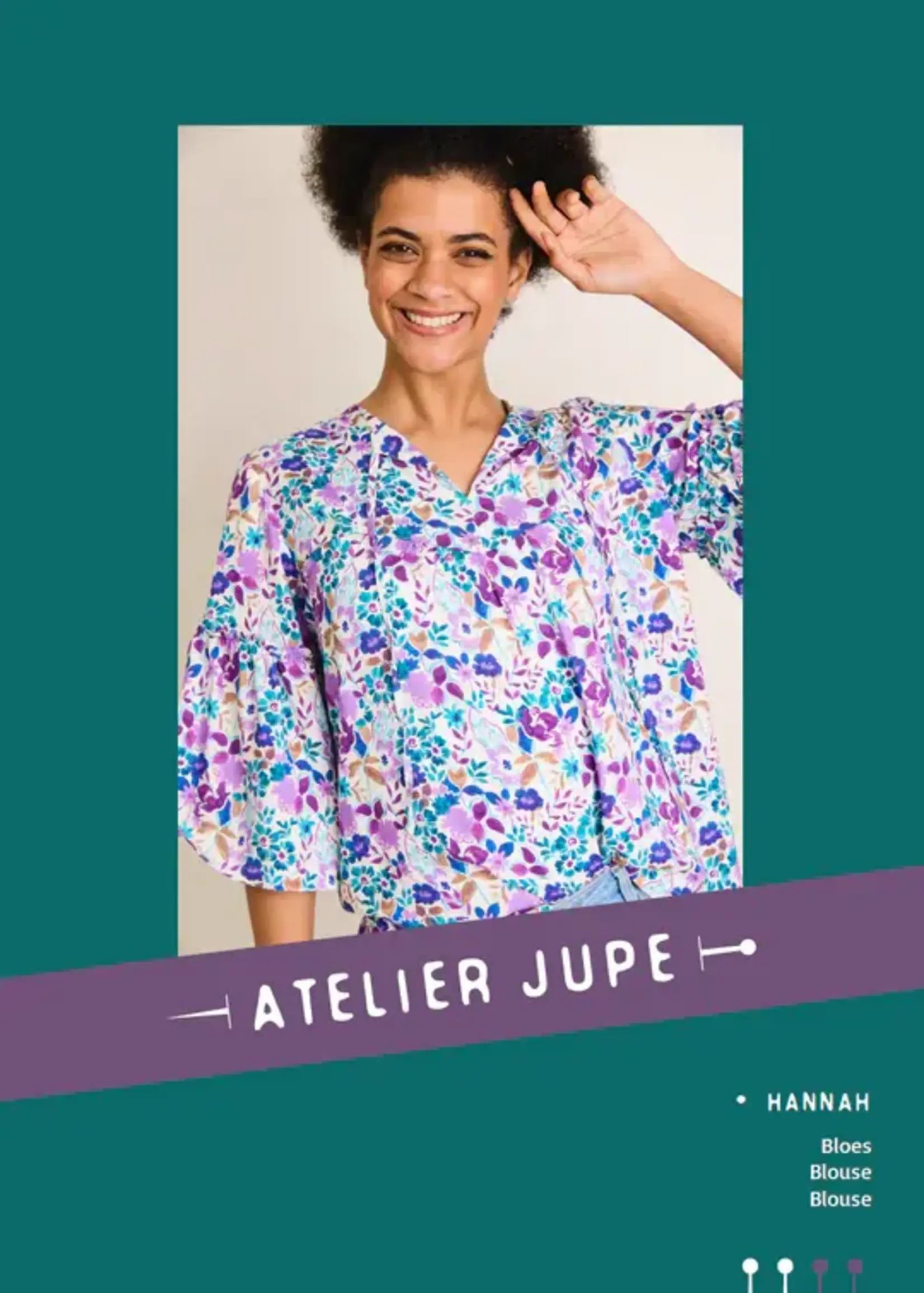 Atelier Jupe ° Naaipatroon - Atelier Jupe - Hannah Blouse
