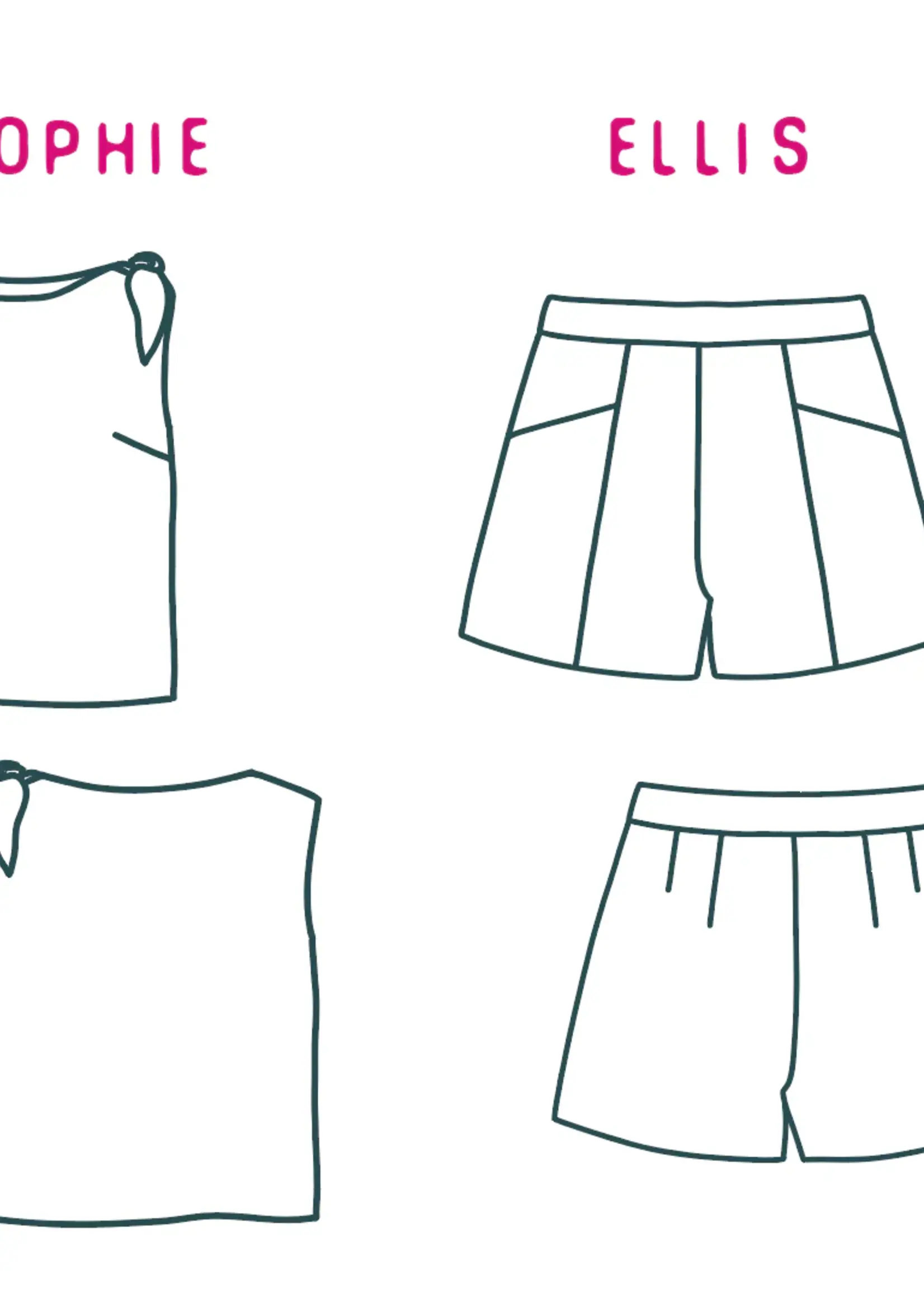 Atelier Jupe ° Naaipatroon - Atelier Jupe - Sophie & Ellis