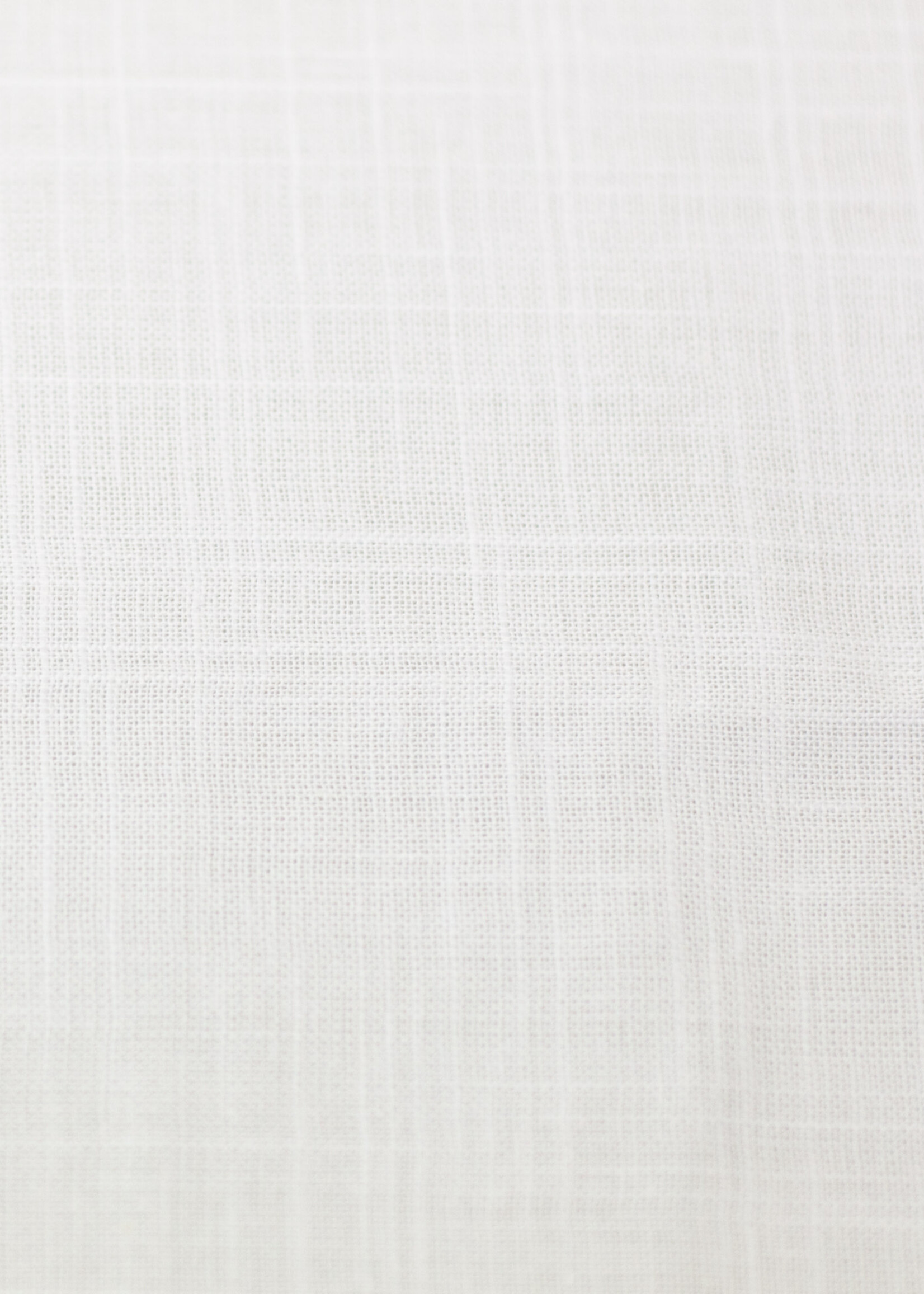 ° Stof Lichte Katoen met lijnenspel - Wit