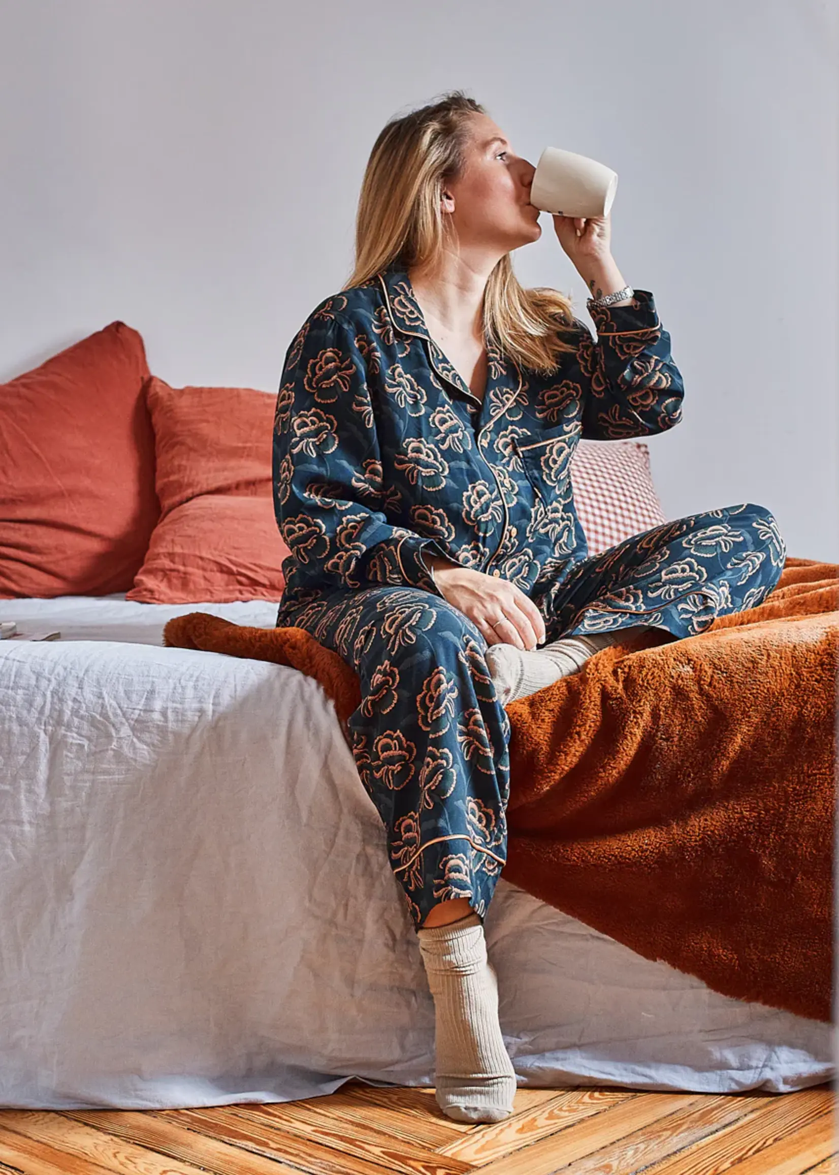 Ikatee ° Naaipatroon - Ikatee - Budapest Pyjama (volwassenen)