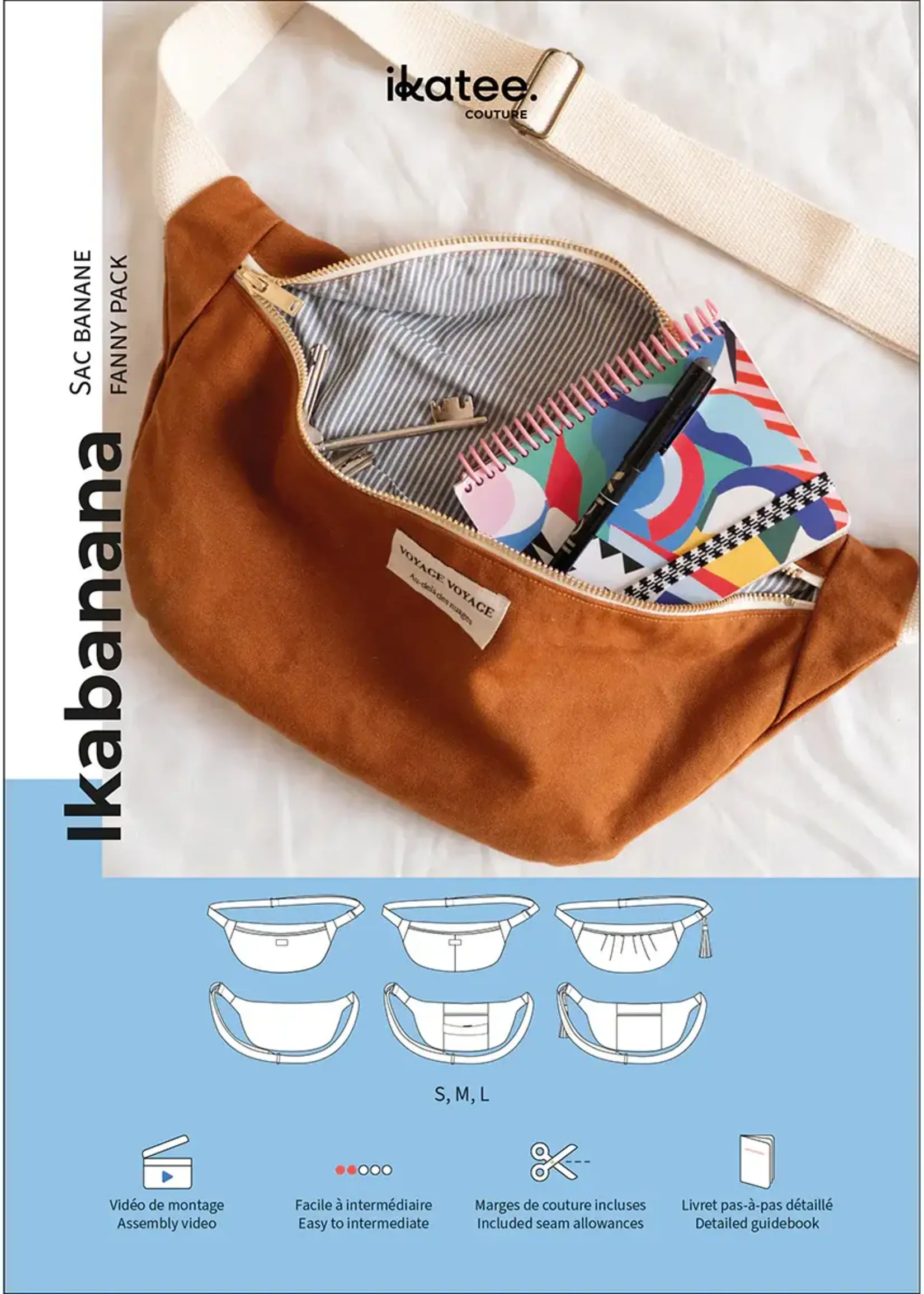 Ikatee ° Naaipatroon - Ikatee - Ikabanana Tas