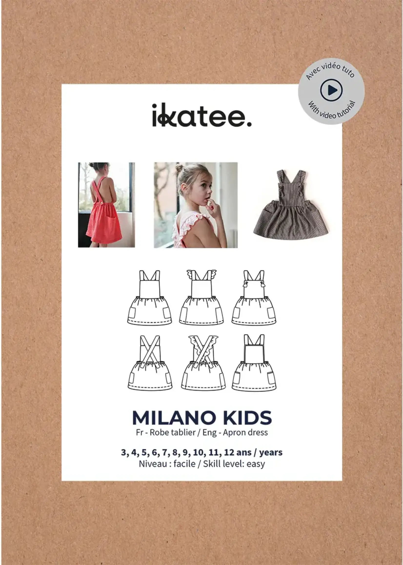 Ikatee ° Naaipatroon - Ikatee - Milano (kids)