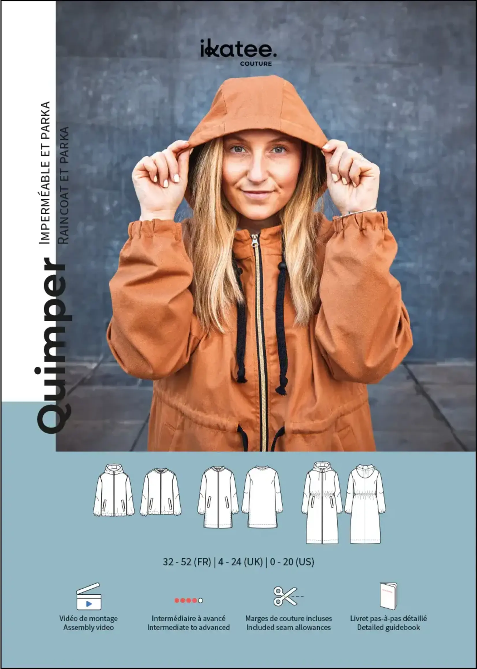 Ikatee ° Naaipatroon - Ikatee - Quimper Parka