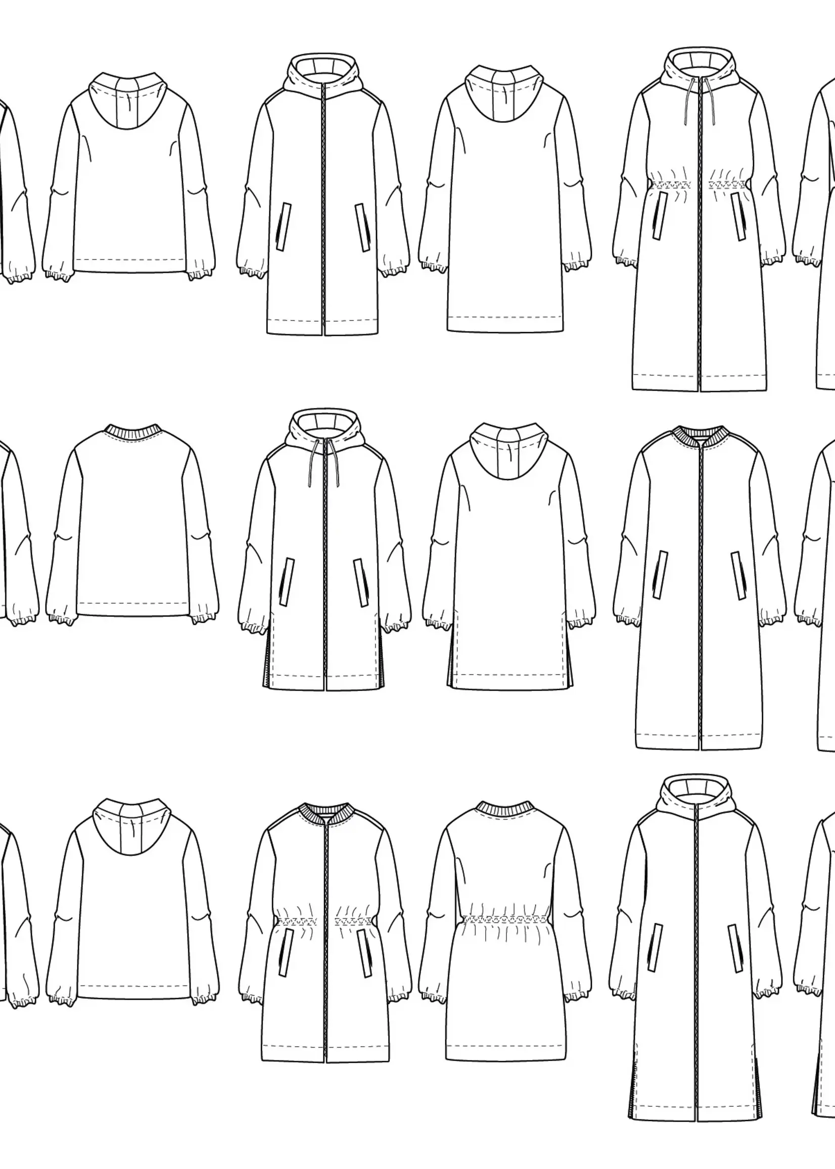 Ikatee ° Naaipatroon - Ikatee - Quimper Parka