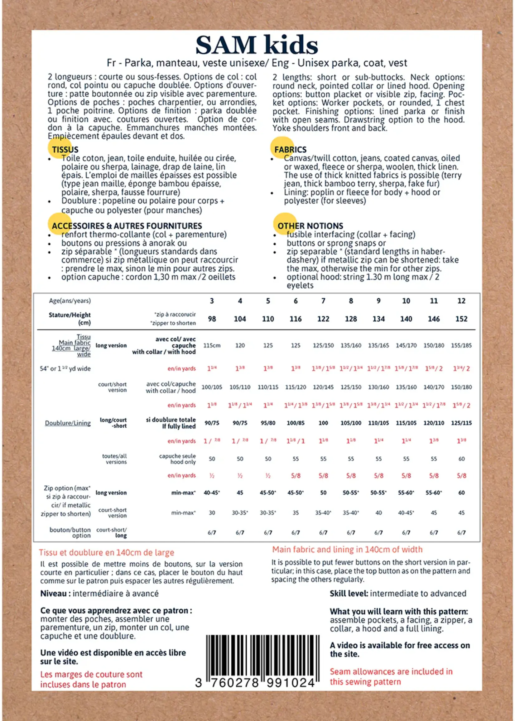 Ikatee ° Naaipatroon - Ikatee - Sam Jas (Kids)