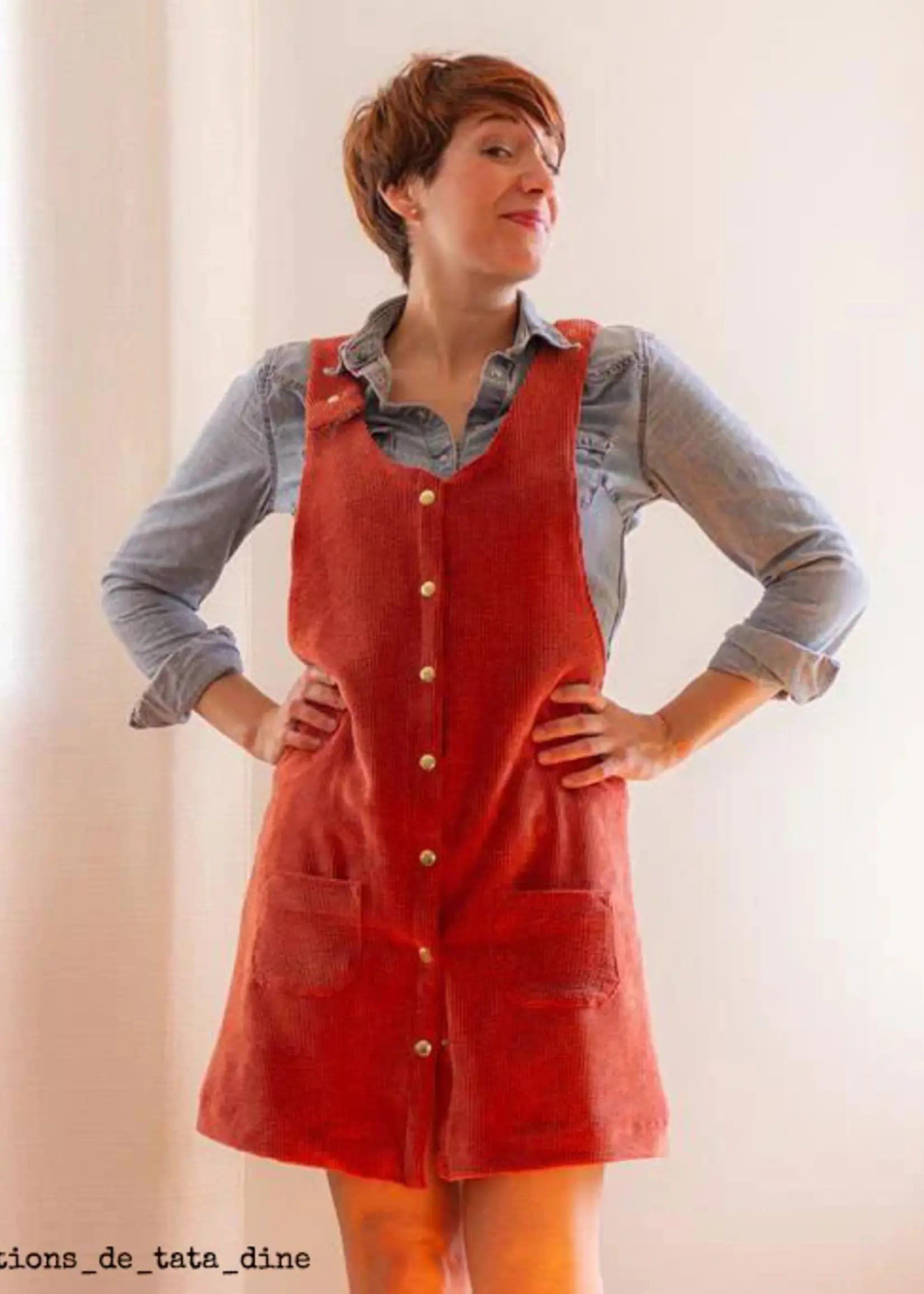 Ikatee ° Naaipatroon - Ikatee - Toronto Jurk (volwassenen)