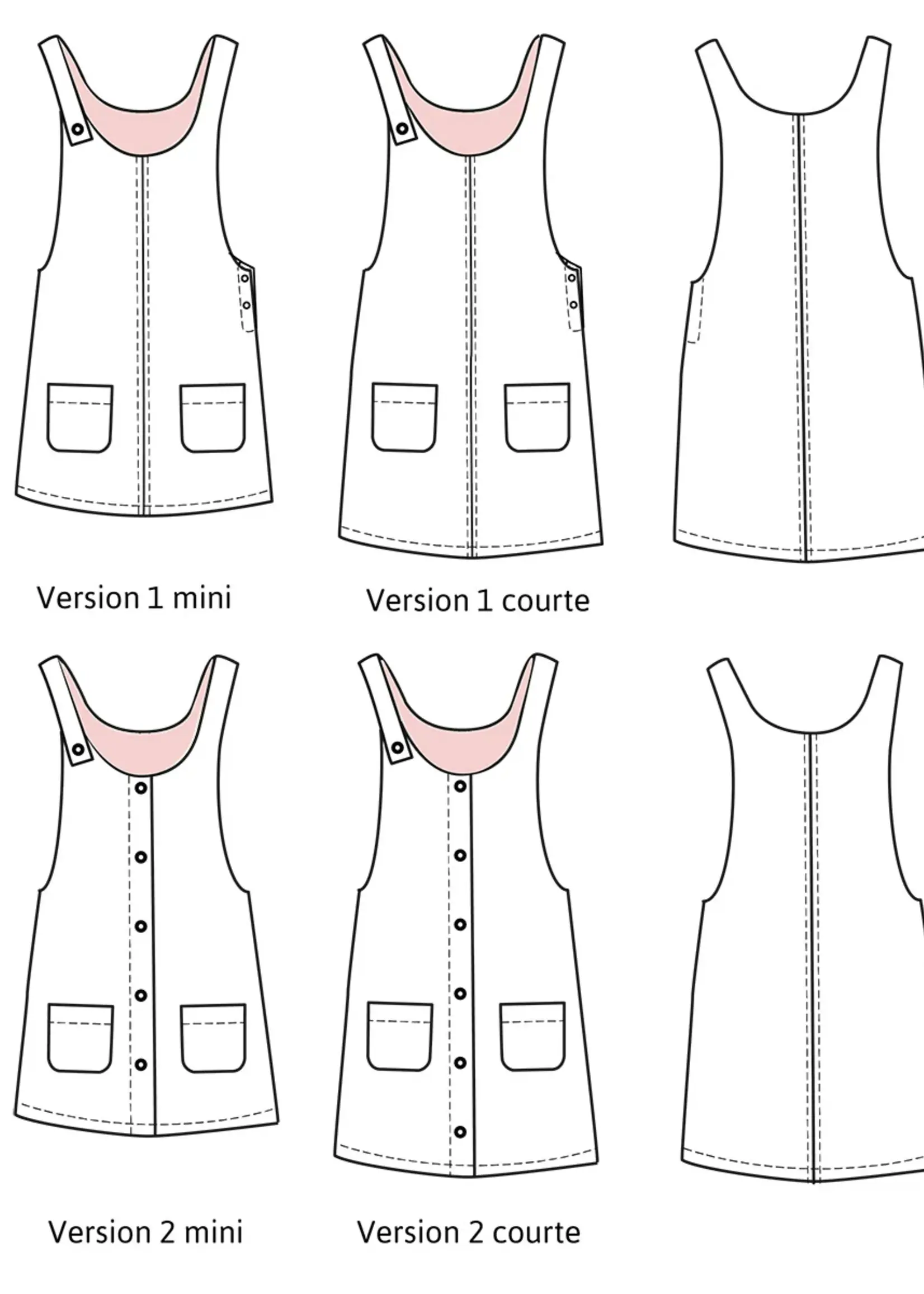 Ikatee ° Naaipatroon - Ikatee - Toronto Jurk (kids)