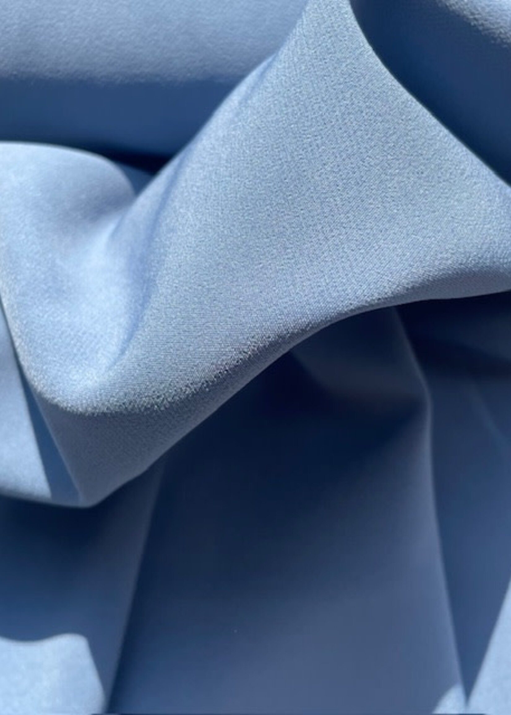 A La Ville ° Stof Traveler Broekenstof - A la Ville - Crepe - Blauwgrijs