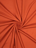 ° Soepele Geweven Bamboo Stof - Oranje Roest