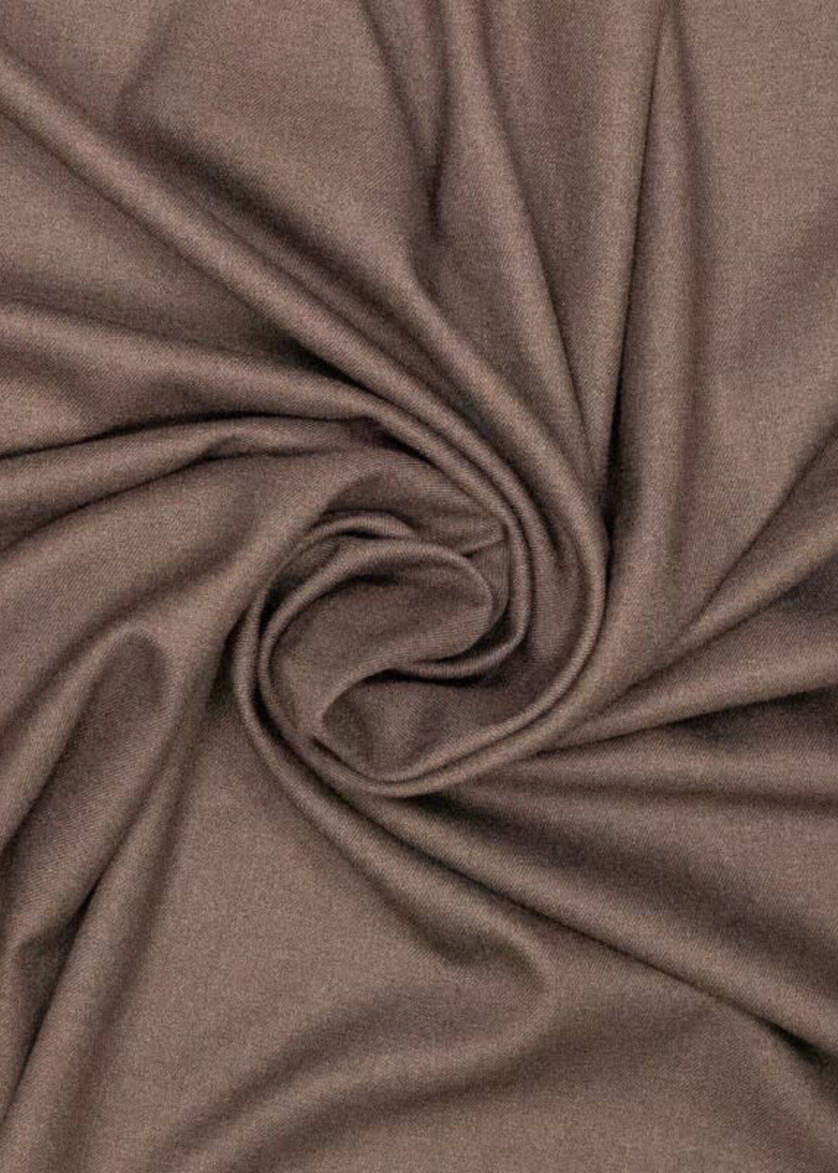 ° Soepele Geweven Bamboo Stof - Bruin