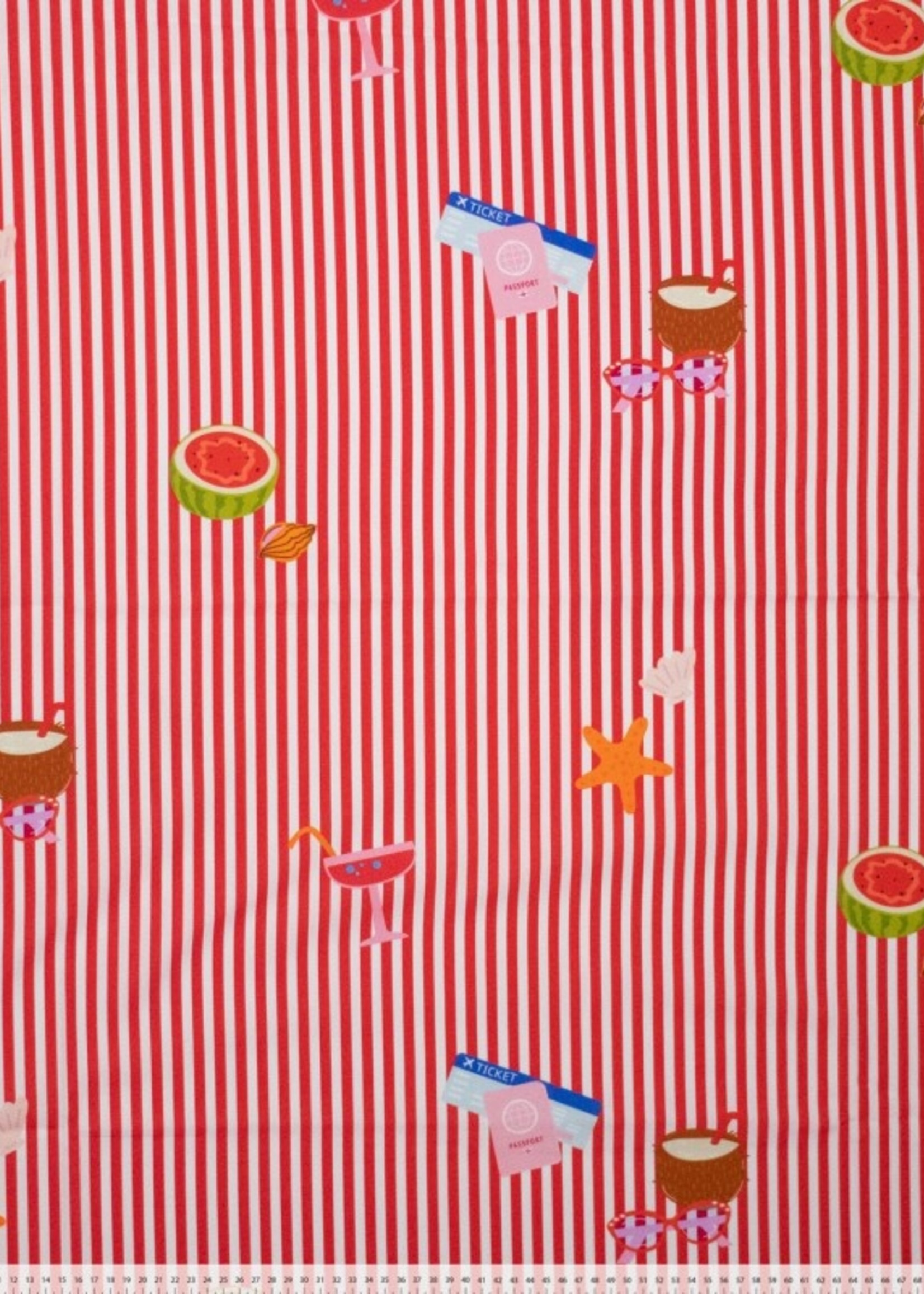 ° Stof Katoen - Summer Stripes