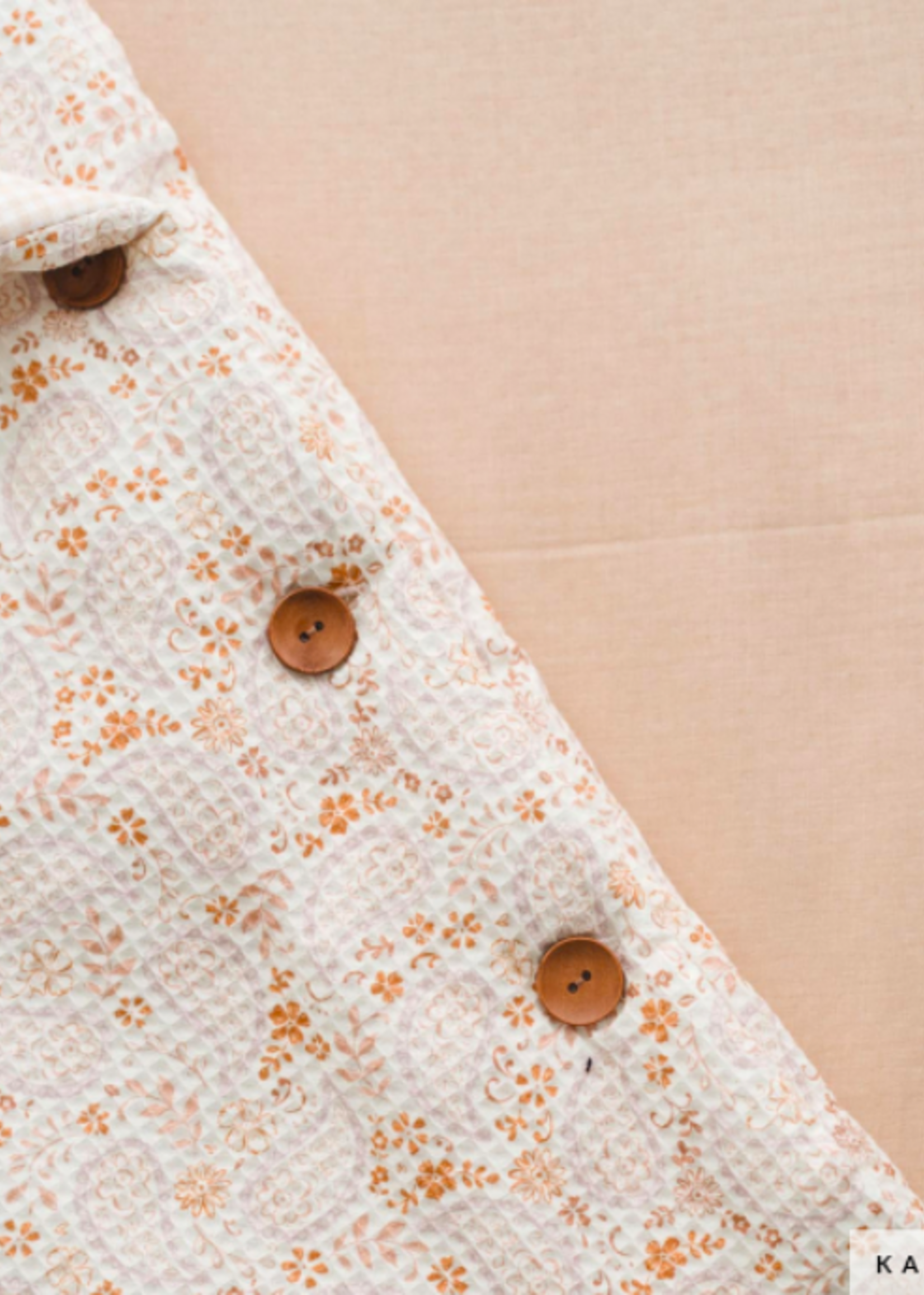 Katia ° Stof Wafelkatoen - KATIA Fabrics - Paisley