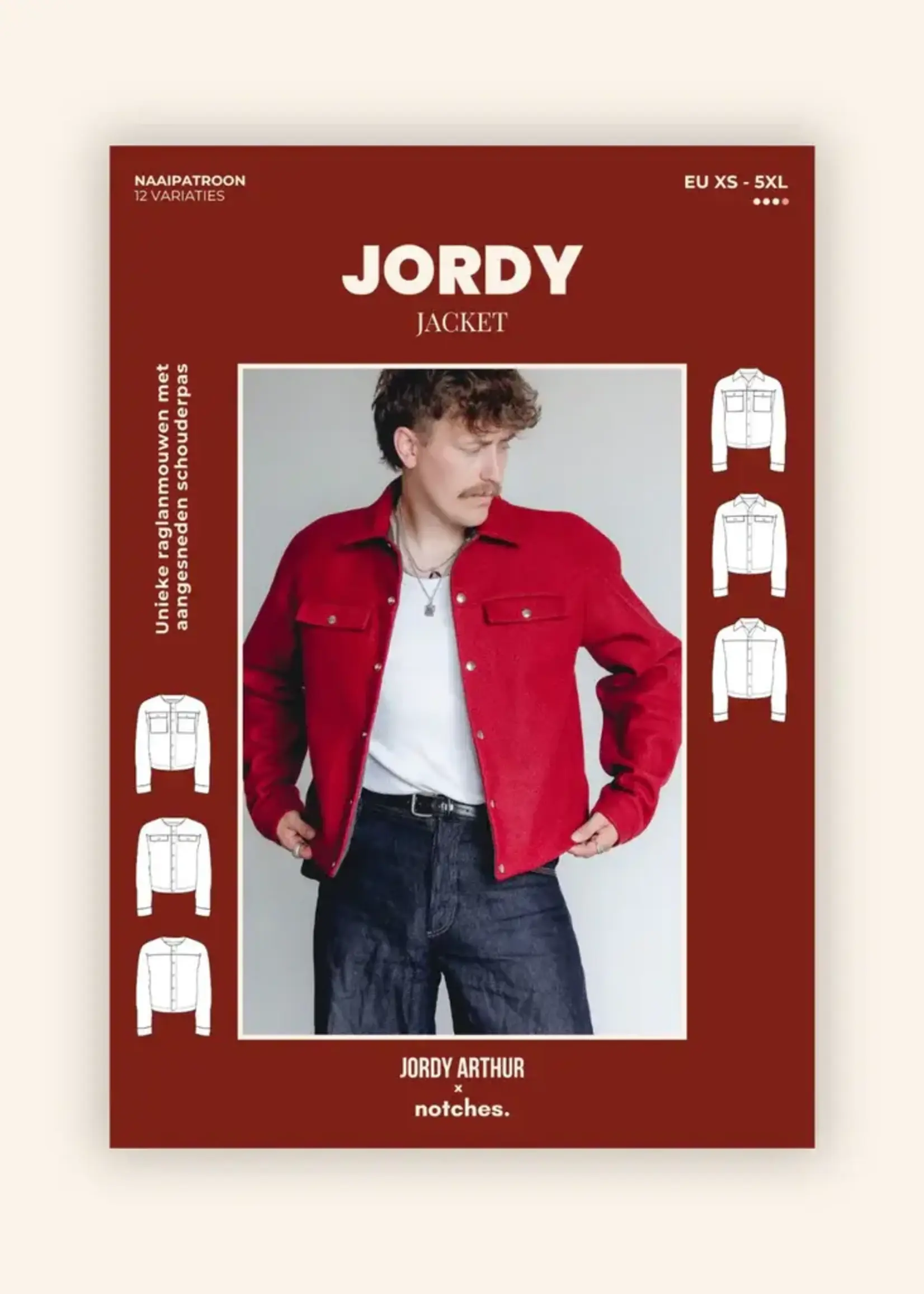 Notches ° Naaipatroon - NOTCHES - Jordy