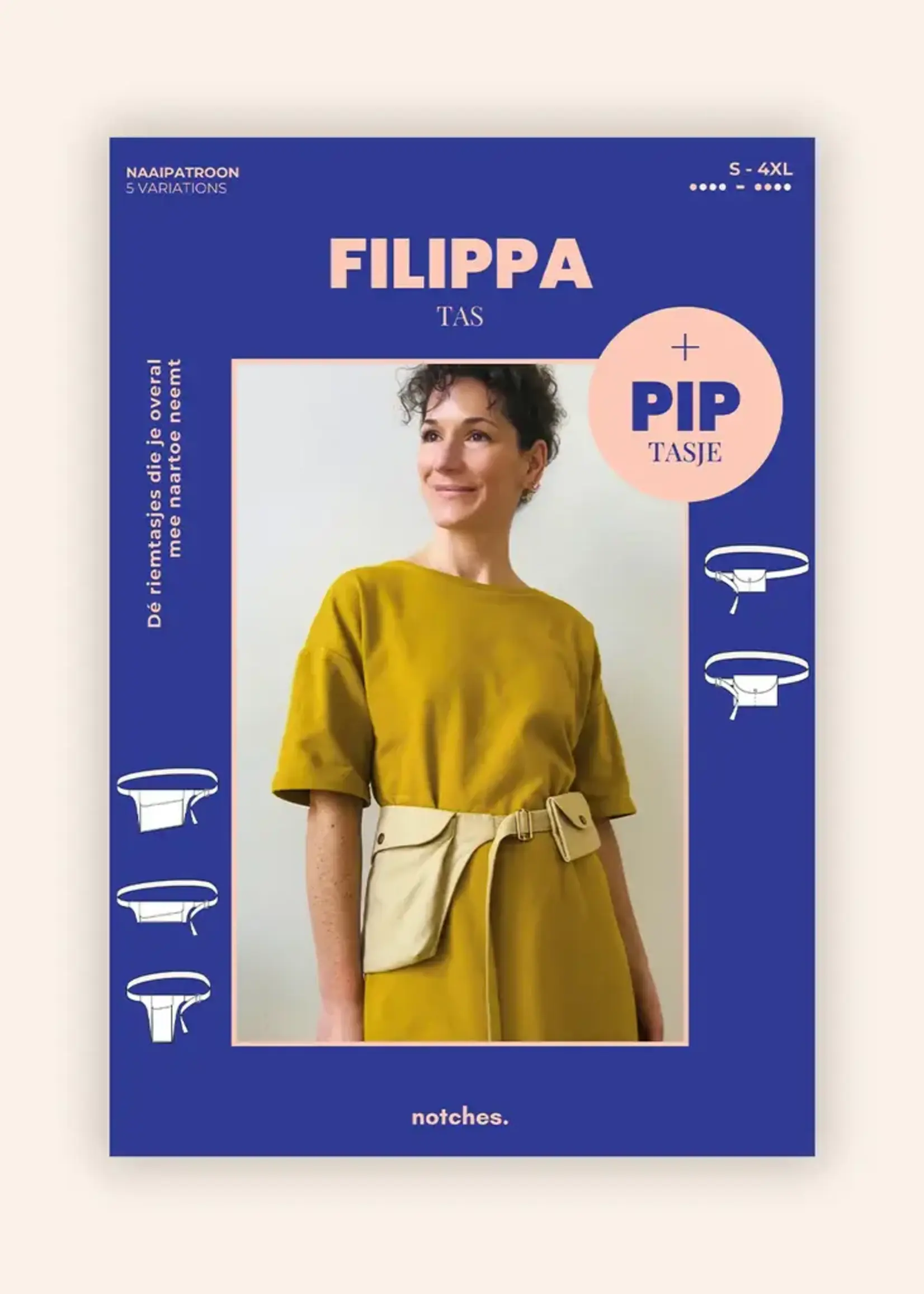 Notches ° Naaipatroon - NOTCHES - Filippa