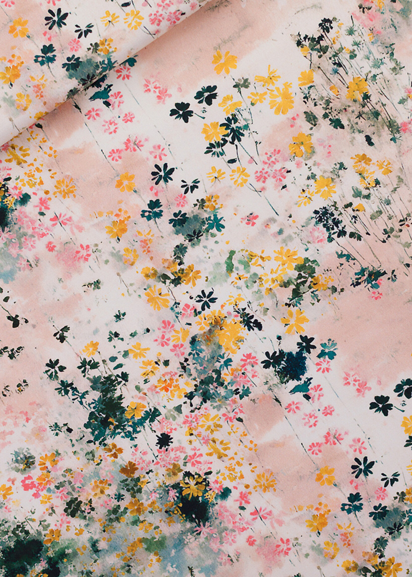 See You at Six ° Stof Katoen Canvas Gabardine Twill - See You at Six - Garden Sky
