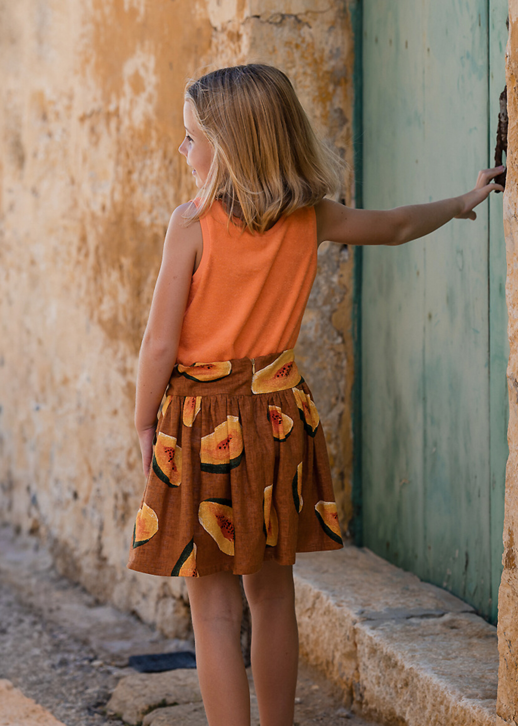 See You at Six ° Stof Rekbare Spons - See You at Six - Coral Rose