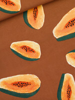 See You at Six ° Stof French Terry - See You at Six - Papaya