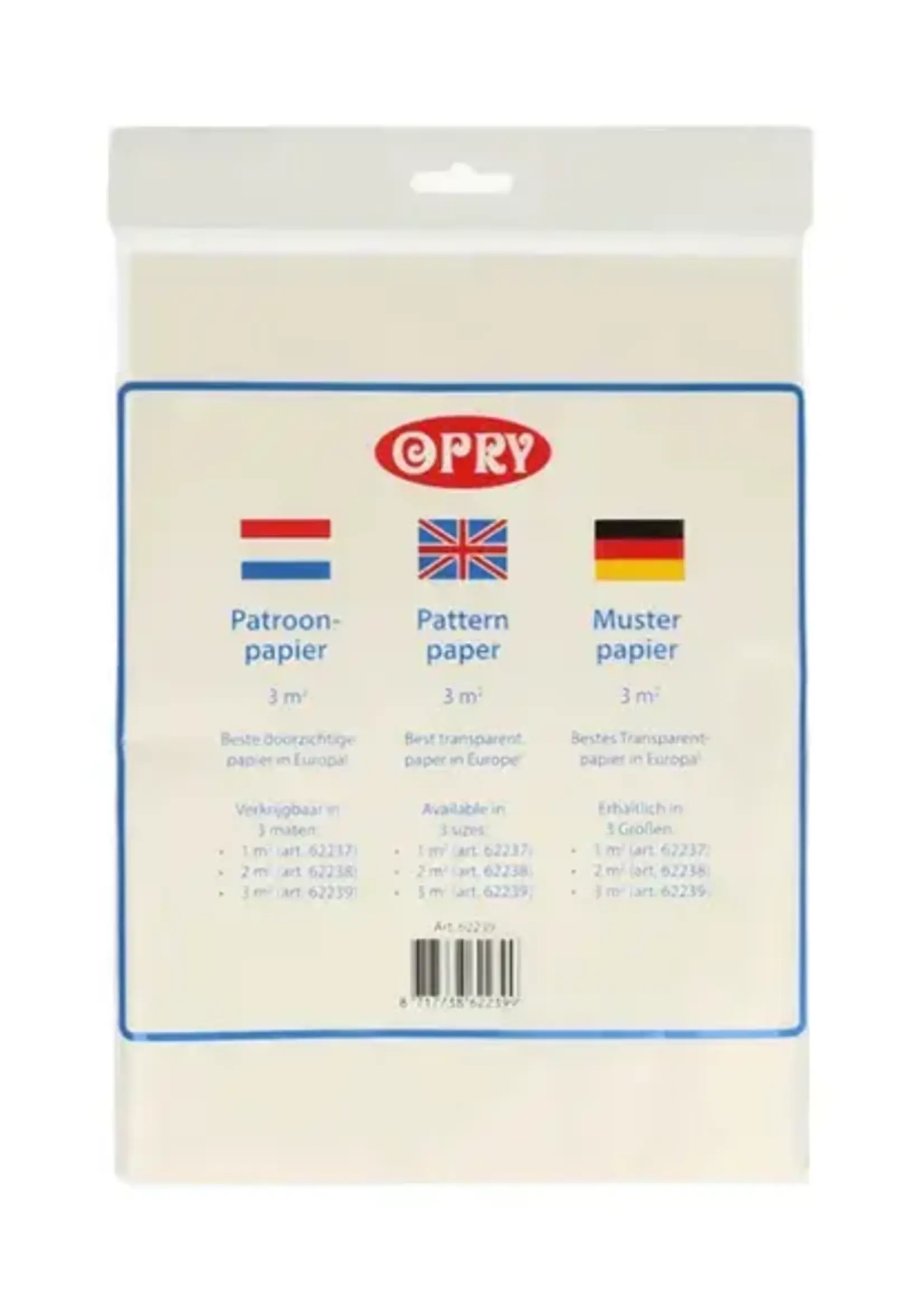 ° Patroonpapier (3m²)