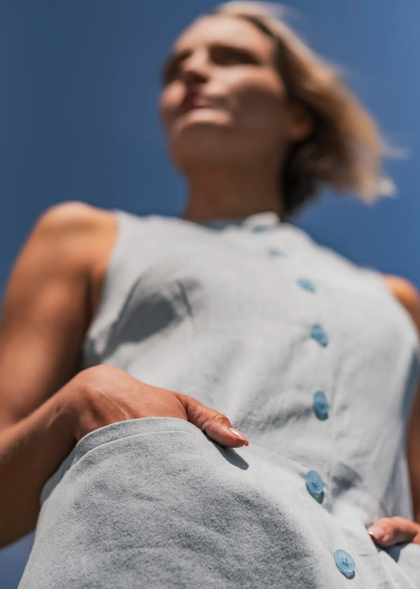 Fibre Mood ° Stof Washed Denim - Fibre Mood - FRANKIE