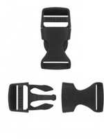 ° Sluiting - 25mm - Zwart (per 2)