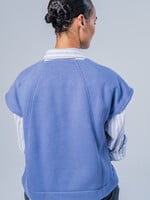 Fibre Mood ° Stof BIO Jogging Sweater - Fibre Mood - LENI - Blauw