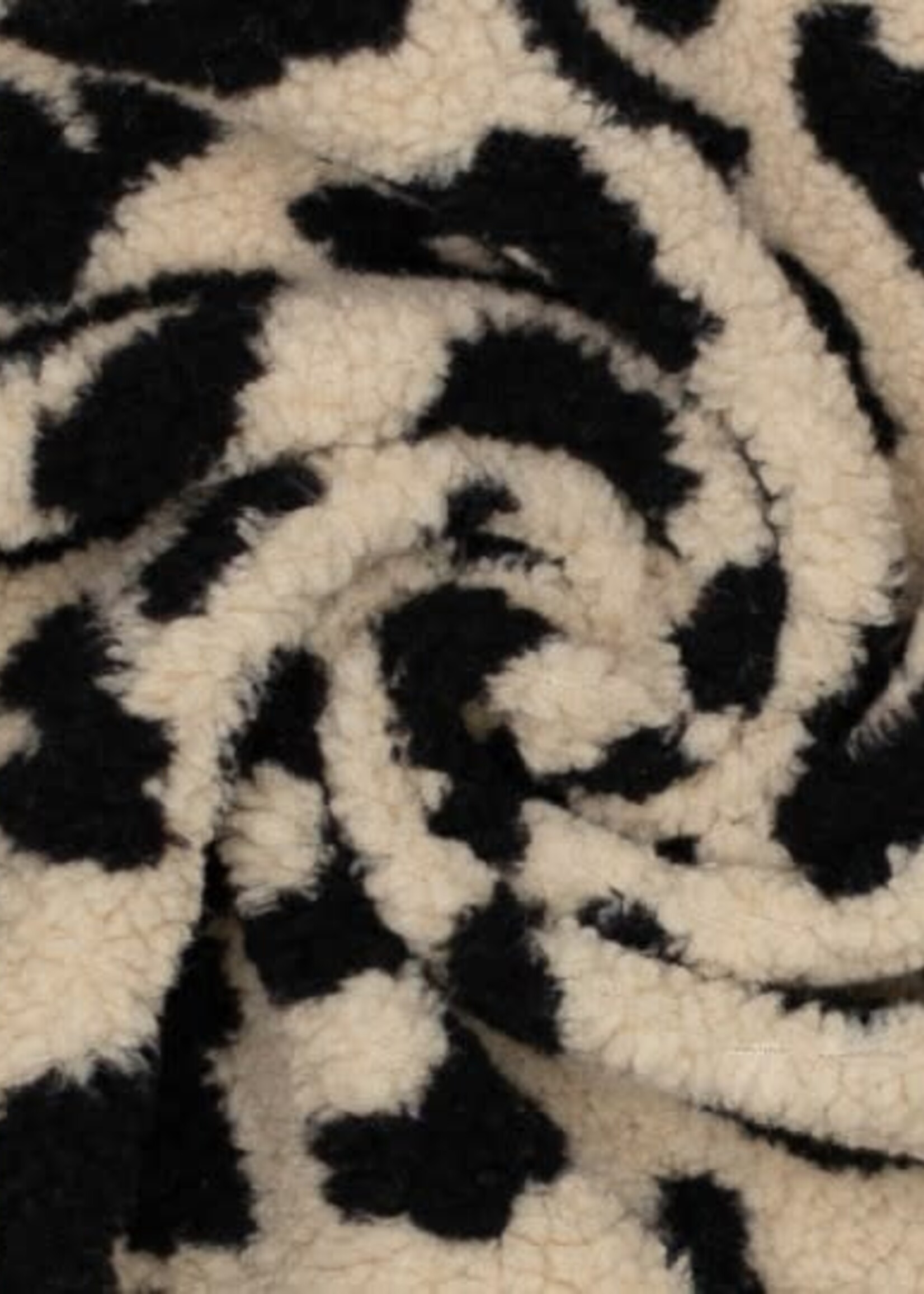 ° Stof Teddy - Leopard - Beige