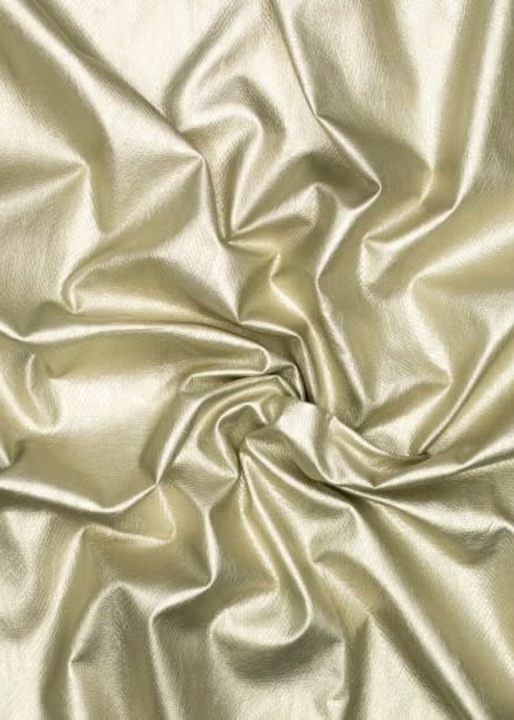 ° Stof Kunstleder - Snake - Goud
