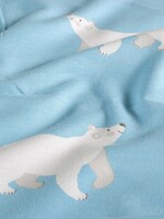 ° Stof French Terry - Icebear - Babyblauw
