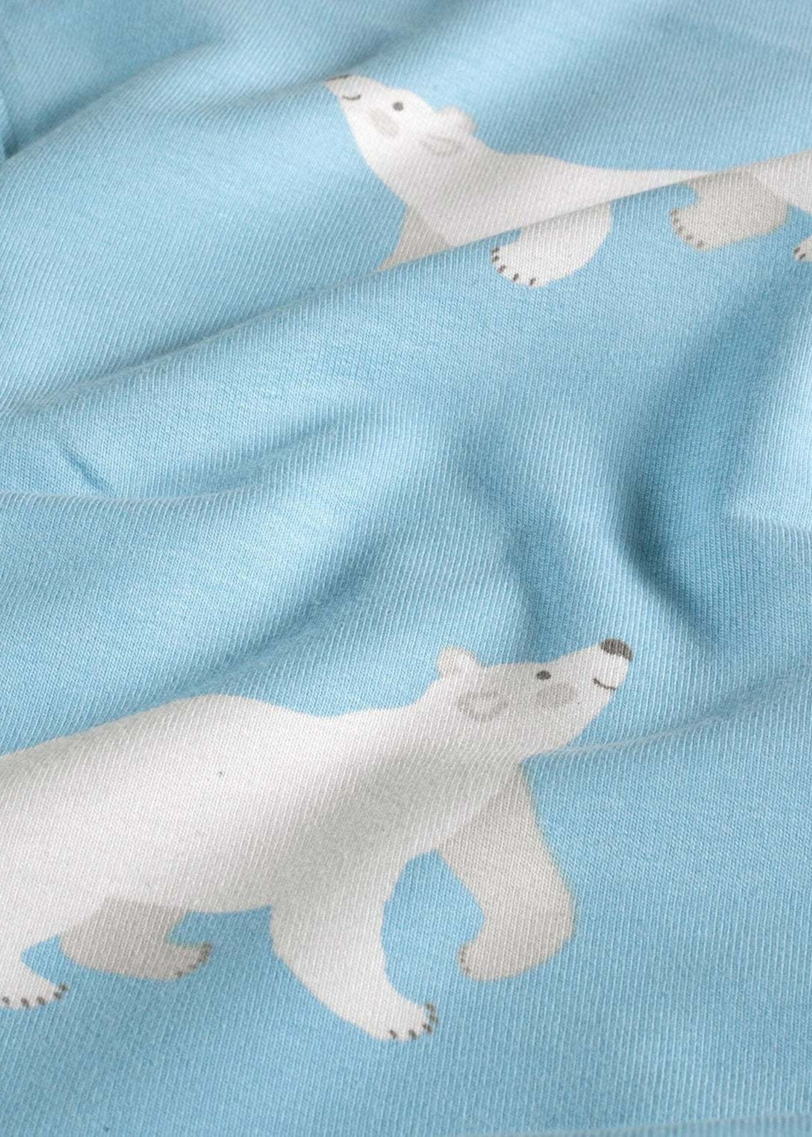 ° Stof French Terry - Icebear - Babyblauw