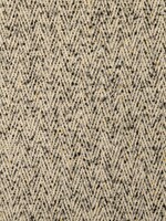 ° Stof Herringbone - Visgraat - Zwart