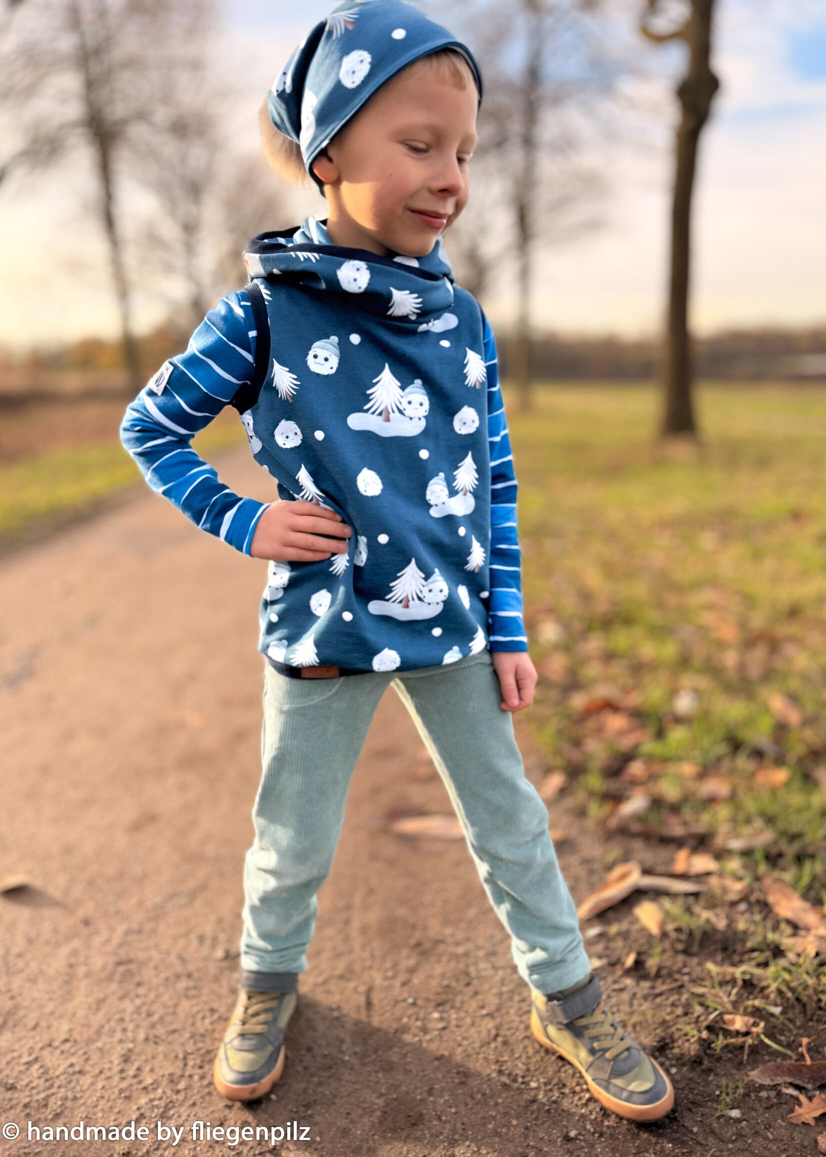 ° Stof Stretch Ribvelours / Corduroy (tricot) - Watergroen