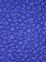 Katia ° Stof Gewatteerde Nylon - Bloemen - Blauw
