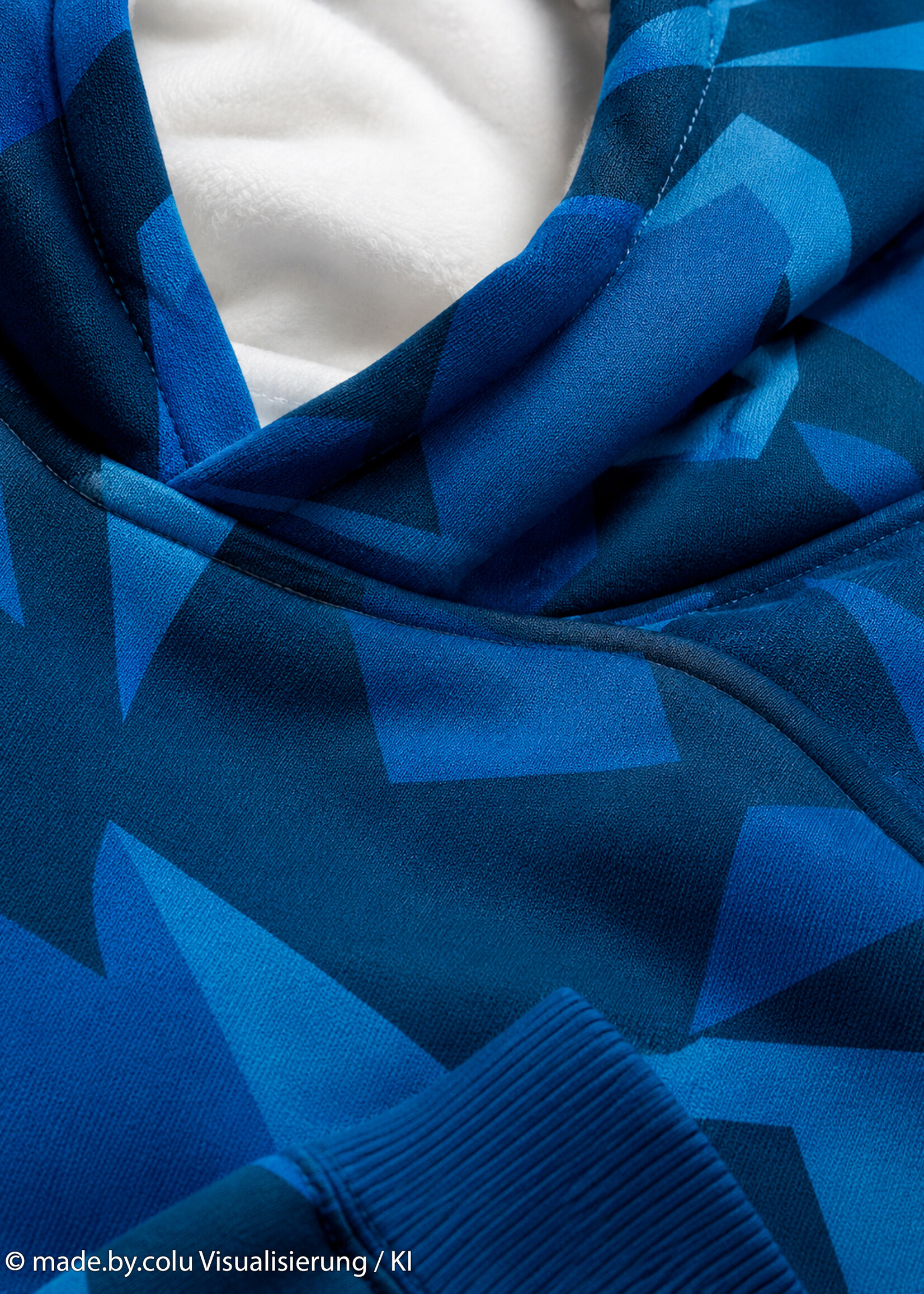 ° Stof Sweater - Autumn Glow - made by colu - Blue