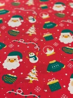 Katia ° Stof Katoen - Kerst - Pink