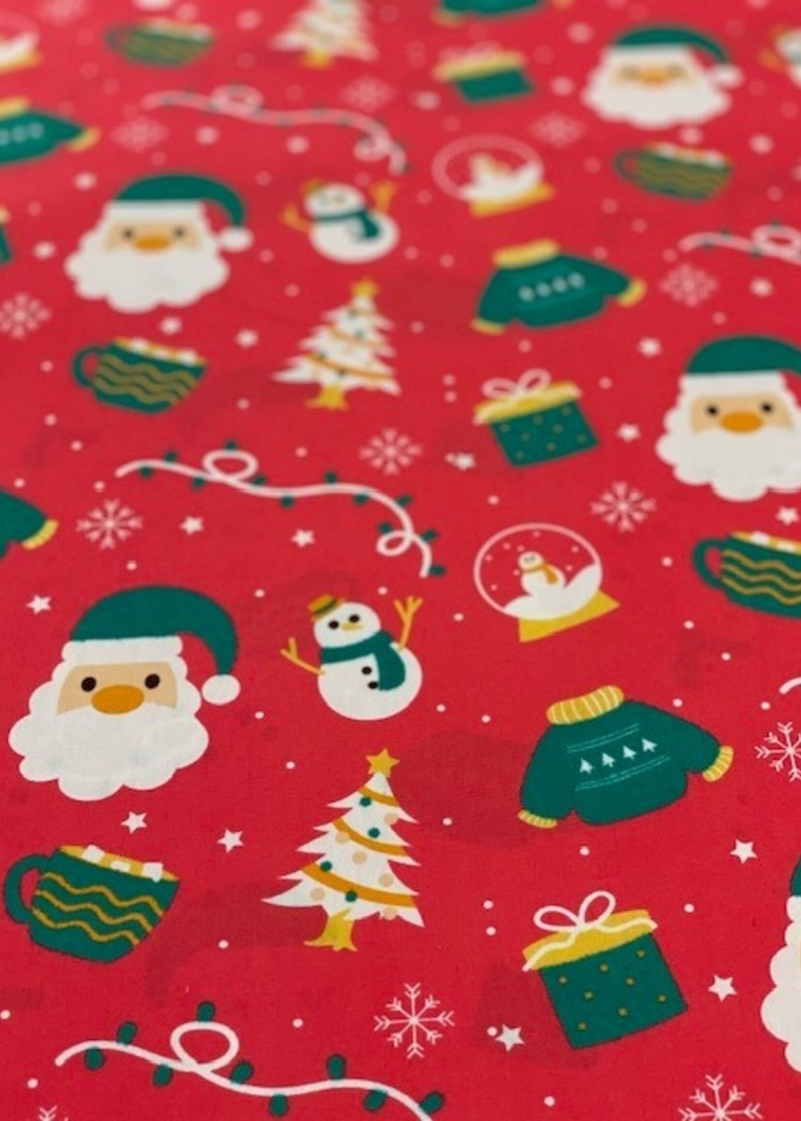 Katia ° Stof Katoen - Kerst - Pink