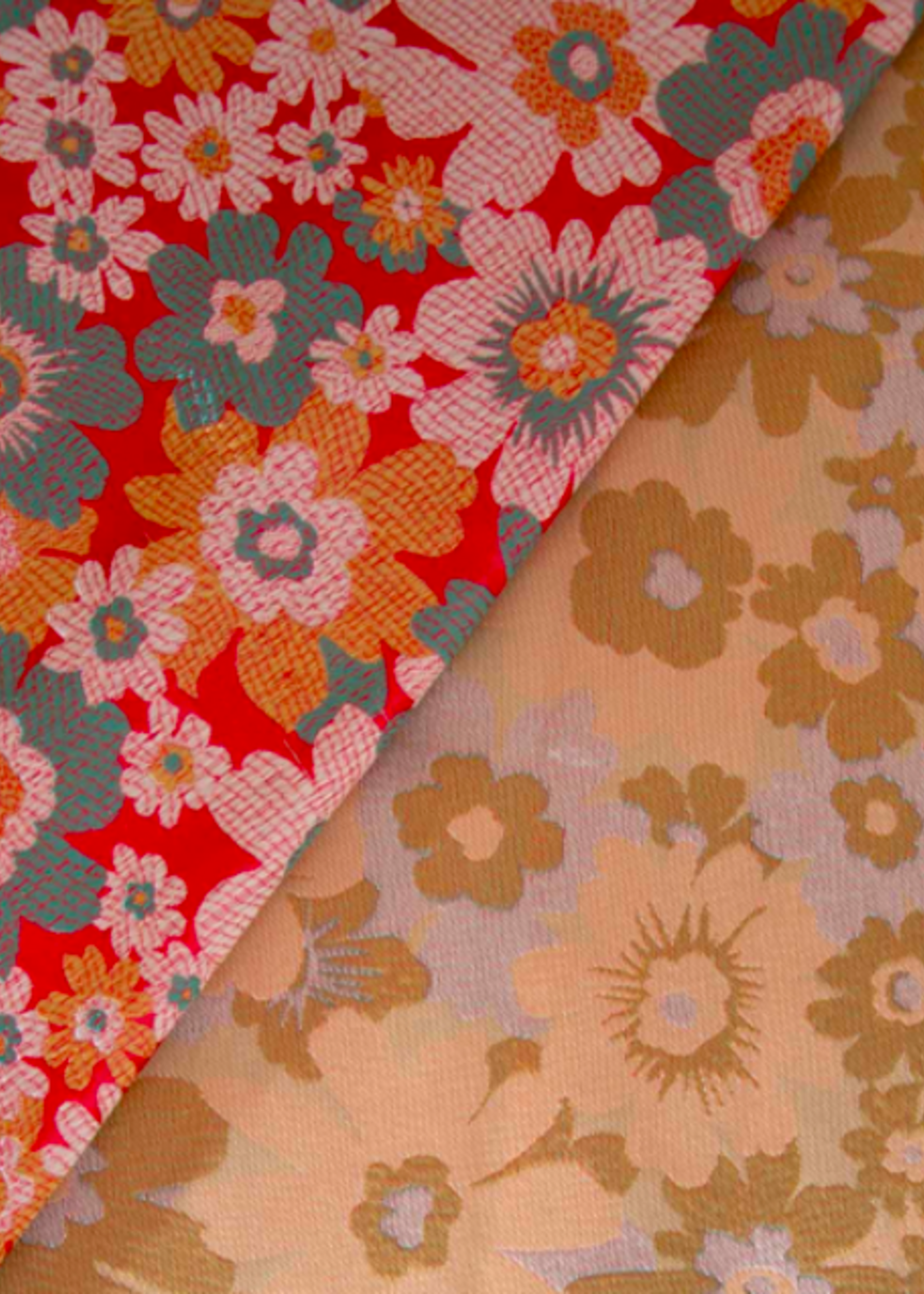 Katia ° Stof Brocade - KATIA Fabrics - Flowers - Autumn