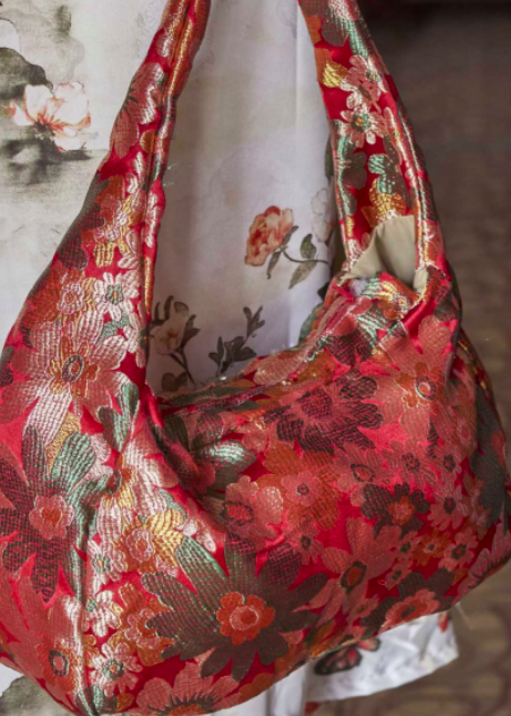 Katia ° Stof Brocade - KATIA Fabrics - Flowers - Autumn