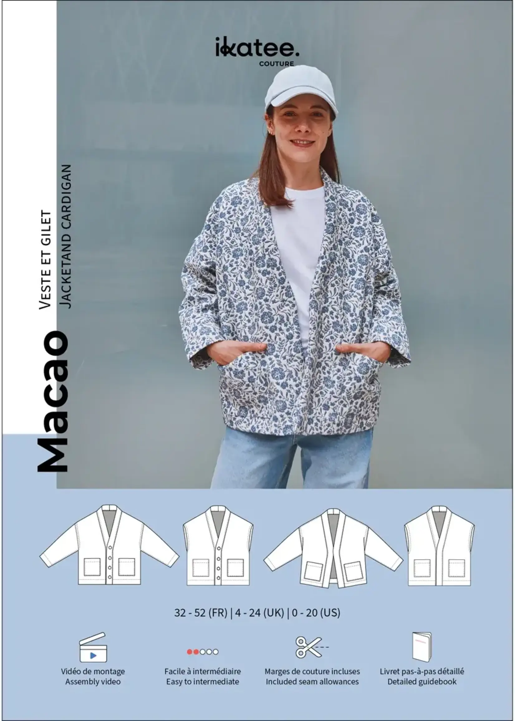 Ikatee ° Naaipatroon - Ikatee - Macao (vestje)
